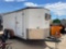 17' Jobsite Trailer with AC & Workbenches VIN 36112 Title, $25 Fee