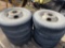 8 - 8 Hole Dual Wheels and Tires.... used trailer pulloffs EIGHT TIMES THE MONEY MUST TAKE ALL