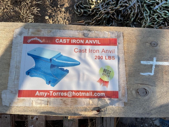 200# Cast Iron Anvil