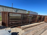 10 - 24' Freestanding Cattle Panels with One 10' Gate TEN TIMES THE MONEY MUST TAKE ALL