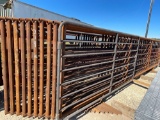 10 - 24' Freestanding Cattle Panels with One 10' Gate TEN TIMES THE MONEY MUST TAKE ALL