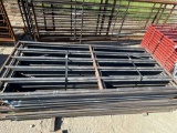 10' 6 Rail Gate with Weld on Hinges... Sell one per lot