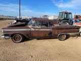 1959 Ford Galaxie Skyliner Retractable Roof--- car has rust thru in some places Been Parked about 25