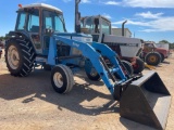 Ford 7710 With 5500 Loader Cold Air Clean Original Tractor...