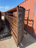 10 - 24' Freestanding Cattle Panels One with Gate TEN TIMES THE MONEY MUST TAKE ALL