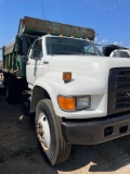 1997 Ford Dump Truck. 5.9 Cummins. 6 Speed Manual.... Brand New Front Tires Shows 88XXX Miles VIN