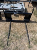 New Skid Steer Hay Forks