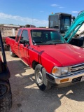 1989 Toyota Extended Cab Truck 2WD Automatic 236K Miles VIN 00497 Title, $25 Fee