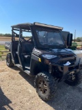 2020 Polaris Ranger 1000XP Texas Edition Shows 437 HRS / 3606 Miles VIN 27035 Title, $25 fee