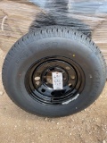 2-New Provider 235/80/16 10 Ply Tires on Black Steel Wheels TWO TIMES THE MONEY MUST TAKE ALL