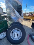 2-New ST235-80 R16 10Ply on 8 Lug Dual Trailer Wheels TWO TIMES THE MONEY MUST TAKE TWO