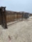 24' Freestanding Cattle Alley with Sliding Gates on Each End & 1 - 12' Built in Sorting Gate