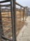 24' Freestanding Cattle Alley with 1 Sliding Gate