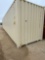 1 Trip 40' Shipping Container with Doors on End Hi Cube