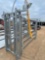 Brazzen Galvanized Hobby Chute Head Gate, 2 Panels, Sliding Rear Gate