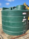 Unused 1650 Gallon Water Storage Tank