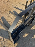 Unused Pallet Fork Attachment for Skid Steer