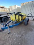 300 Gallon Pull-Type PTO Spray Rig with Boom