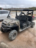 2017 Polaris 900 XP cammo crew- power steering- roof shows 1448 hours seller states recent new