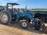 Ford 4600 2WD Tractor with Koyker 210 Loader Comes with Hay Spear and Bucket