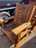 Wooden Single Rocker