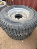 2 - Goodyear 41X14X20 Tires on 10 Hole Industrial Wheels TWO TIMES THE MONEY MUST TAKE ALL