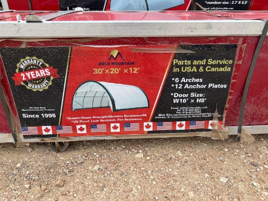 30'X20'X12' Dome Shelter