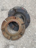 Rear tractor weights 4 weights... Sell for one money