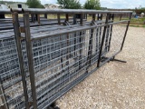 10' Freestanding Sheep & Goat Panel with Gate Sell by the bundle