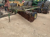 John Deere 115 Plow Cylinder, good tires Missing Parts on 1 Gang