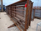 10 - 24' Freestanding Cattle Panels One with Gate 10 TIMES THE MONEY MUST TAKE ALL
