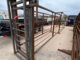 1 - 24' Freestanding Cattle Alley... 12' Sorting Gate Slider on One End