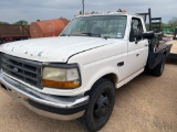 1993 Ford F350, 2WD Truck, manual trans, gas engine Can't see mileage VIN 92361 Title, $25 Fee