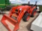 Kubota L3800 4WD Tractor with LA524 Loader & Bucket 373 HRS