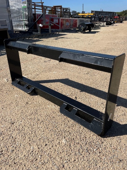 Unused Open Style Skid Steer Attachment Frame