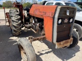 Massey Ferguson 265 2WD Tractor - diesel 2744 Hours