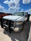 2008 Chevrolet 3500 Crew Cab 2WD. Automatic. Duramax Allison Transmission. Flatbed. VIN 27681 Title,