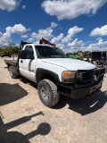 2004 GMC 2500 Single Cab 4WD Automatic Easely Spike Bed Seller states new motor 100K miles. 388XXX