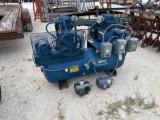 Quincy Horizontal Air Compressor Wired for 3 Phase But Seller Is Giving 2 Additional Motors To