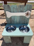 Large Rustic Dog Bowl