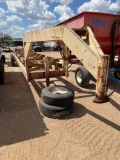 6 Bale Gooseneck Hay Trailer 2 Additional Spaces 2 - 7K lb. Axles 17.5 Tires NON TITLED