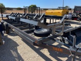 2022 Tiger 4 Bale Bumper Pull Hay Trailer, Individual Dump VIN 00728 MSO, $25 Fee Plus Registration