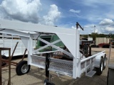 Lincoln SA 250 Diesel Welder on Gooseneck Trailer with Leads and Bottle Racks Starts and Welds