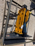 Unused Wolverine Z-W750 Hydraulic Breaker for Skid Steer