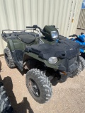 2020 Polaris Sportsman 450 All Wheel Drive 102 HRS 684 Miles VIN 74361 Title, $25 Fee SLOW TITLE