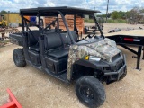 900 Polaris Ranger Crew H.O. 769 HRS VIN 15191 Title, $25 Fee