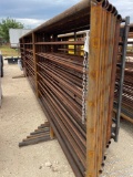 10 - 24' Freestanding Cattle Panels with One 10' Gate TEN TIMES THE MONEY MUST TAKE ALL