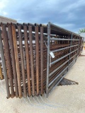 10 - 24' Freestanding Cattle Panels One with 10' Gate TEN TIMES THE MONEY MUST TAKE ALL