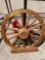 Decorative Wooden Wagon Wheel