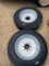 2 - Provider 215/75/17.5 - 16PLY Tires on 8 Hole Solid Steel Wheels TWO TIMES THE MONEY MUST TAKE